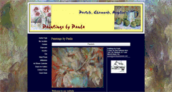 Desktop Screenshot of paintingsbypaula.com